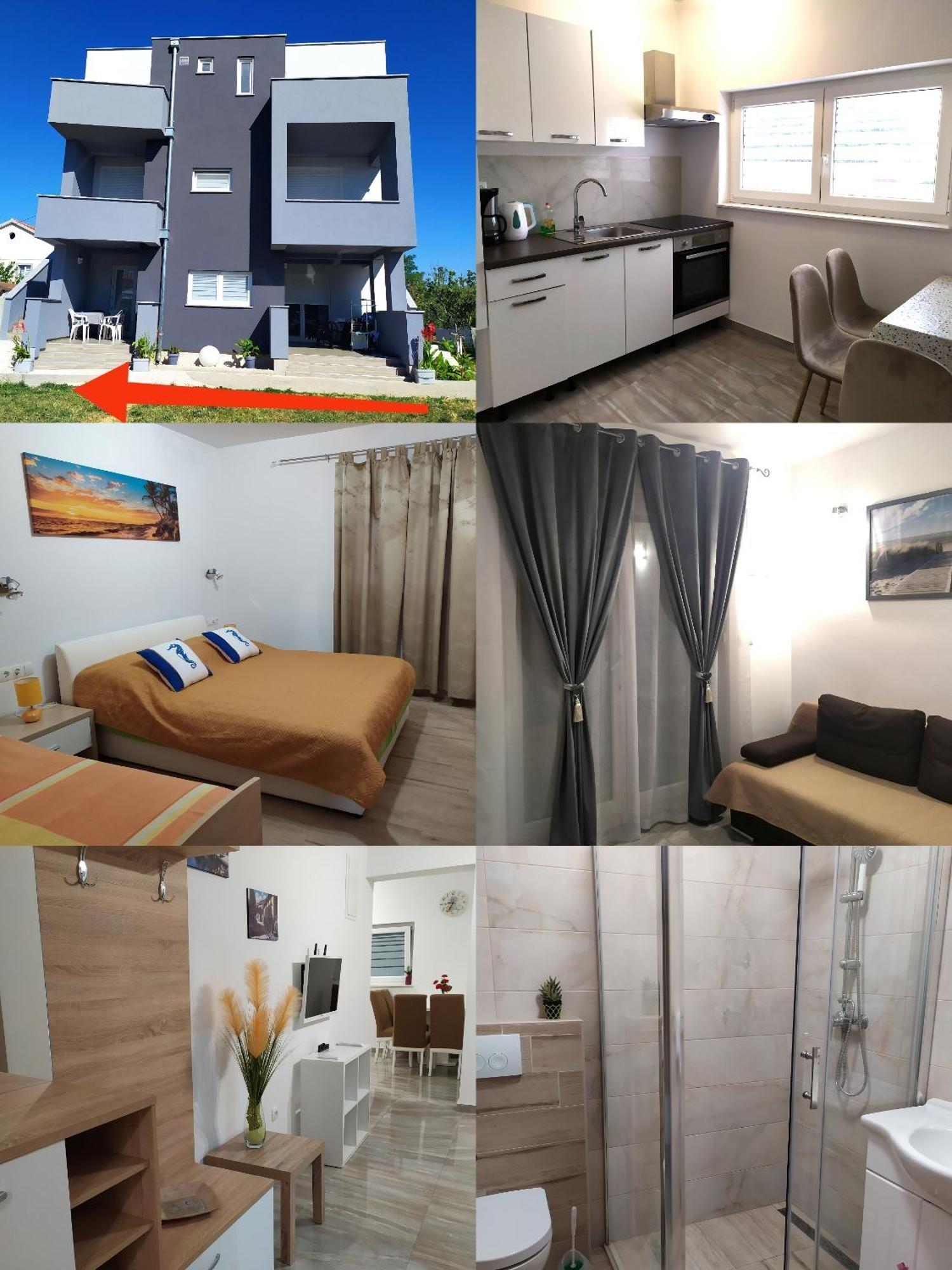 Apartmani Mira Нин Екстериор снимка